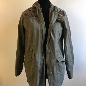Olive Green Military Jacket